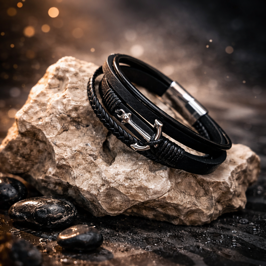 BRACCIALE UOMO ANCORA