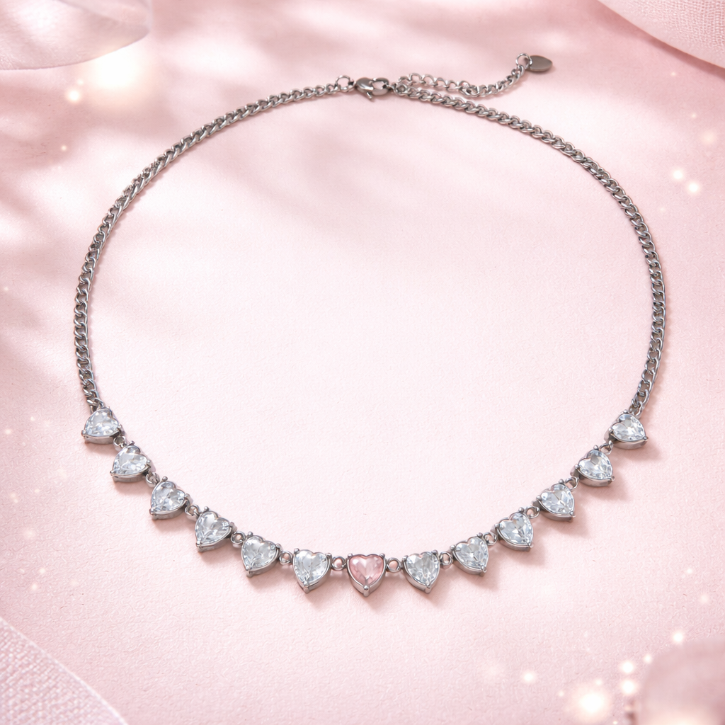 COLLANA INCANTO DI CUORI